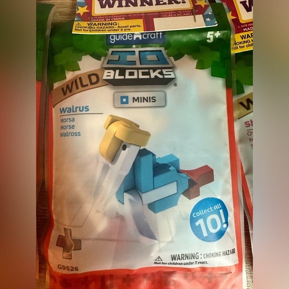 Guidecraft ID WILD BLOCKS Minis Animal Building Bricks - Picture 6 of 8